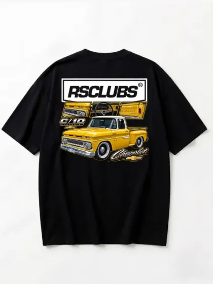 Camiseta over chevrolet yellow 50