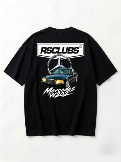 Camiseta Over Mercedes W202 Front