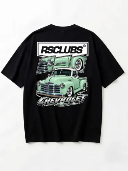 Camiseta over Chevrolet skyblue50