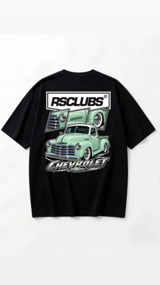 Camiseta over Chevrolet skyblue50