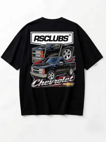 Camiseta over cheverolet 50 black
