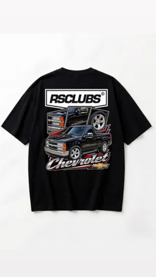 Camiseta over cheverolet 50 black