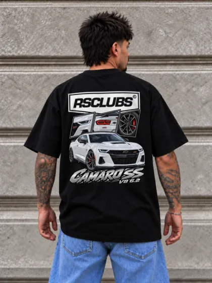 Camiseta over Camaro SS