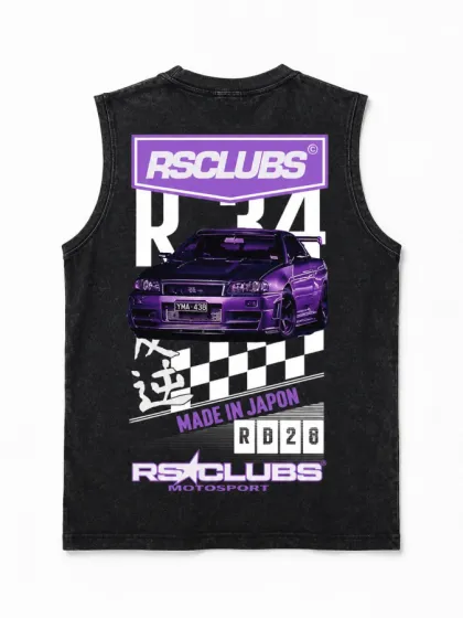 Remera sin mangas R34