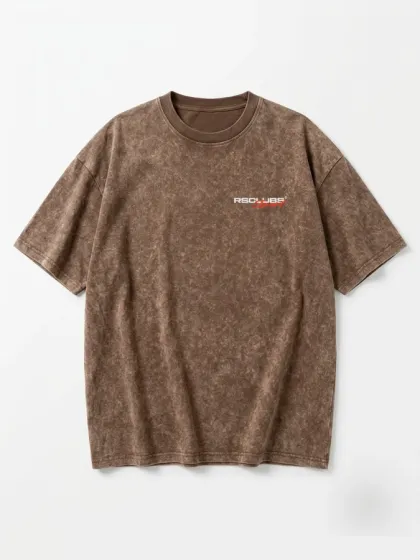 Camiseta Over Washed Hot Clubs