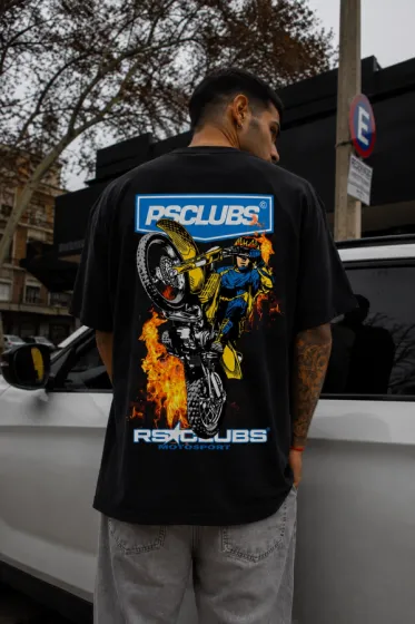 Camiseta Over Motocross Clubs