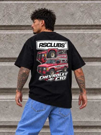 Camiseta over Chevrolet S10
