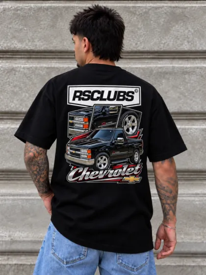 Camiseta over cheverolet 50 black