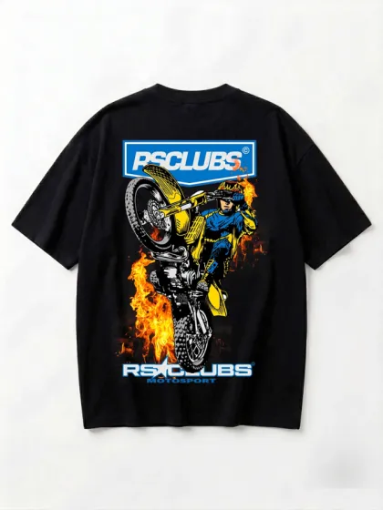 Camiseta Over Motocross Clubs