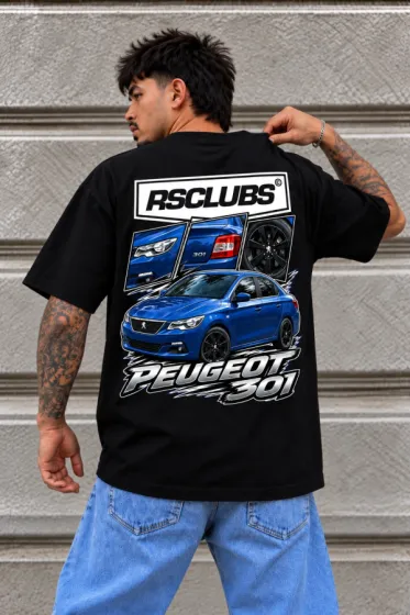 Camiseta over pegueot 301