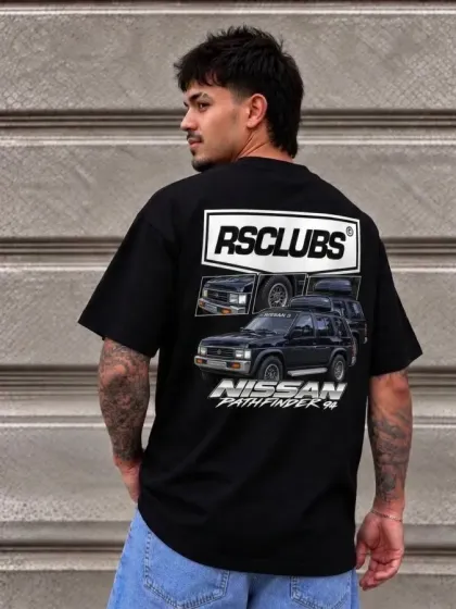 Camiseta over Nissan pathfinder