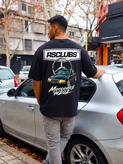 Camiseta Over Mercedes W202 Front