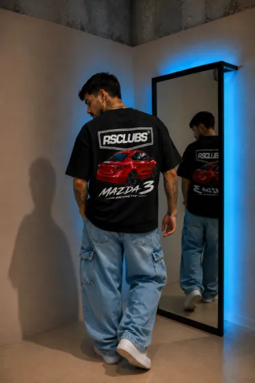 Camiseta Over Mazda 3