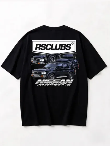 Camiseta over Nissan pathfinder