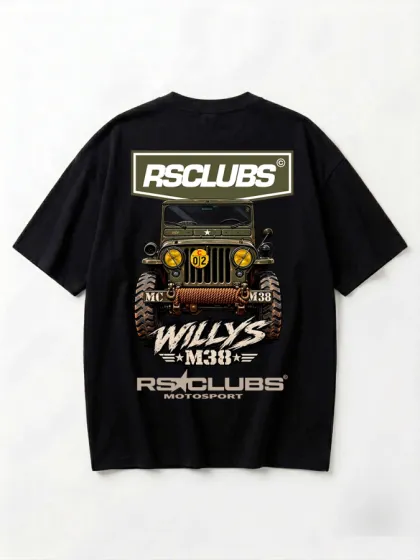 Camiseta Over Jeep Willy