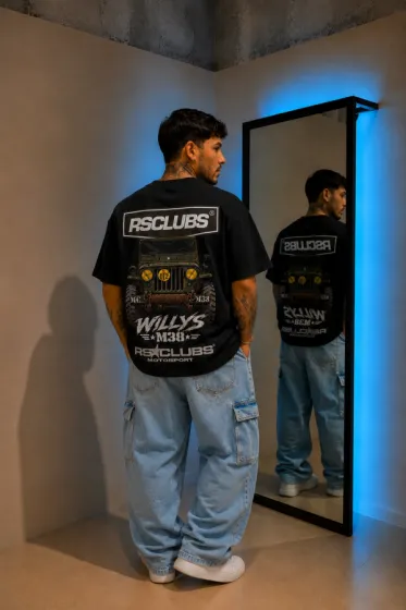 Camiseta Over Jeep Willy